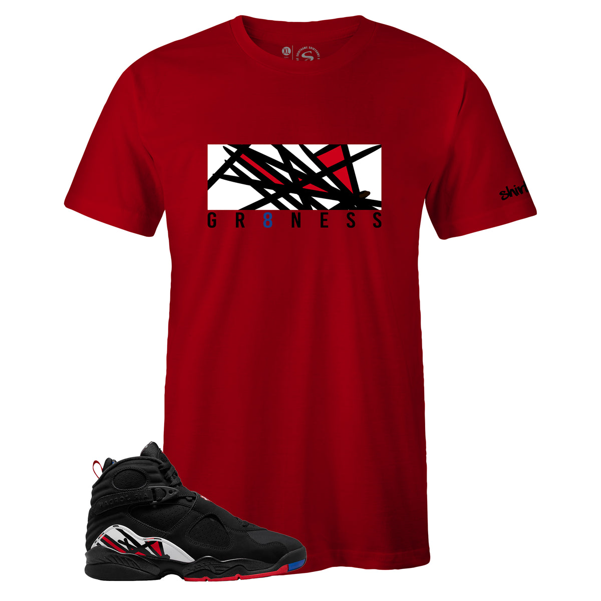 air raid jordan 8 shirt