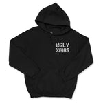 Black 'Suspect' Ugly Christmas Sweater Holiday Season Hoodie